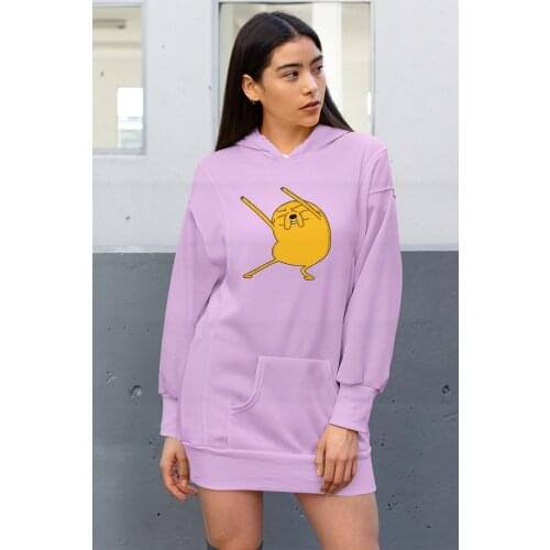 Angemiel Wear Dancing Jack Pink Dress Sweatshirt Tunik