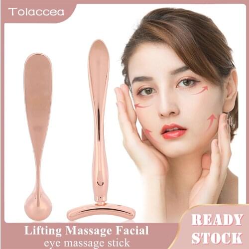 Eye Cream Applicator Face Liftin Anti Wrinkle Anti Eye Pouch Dark Circle Device Magic Stick T-Shape Mini Eye Cream Massage Stick