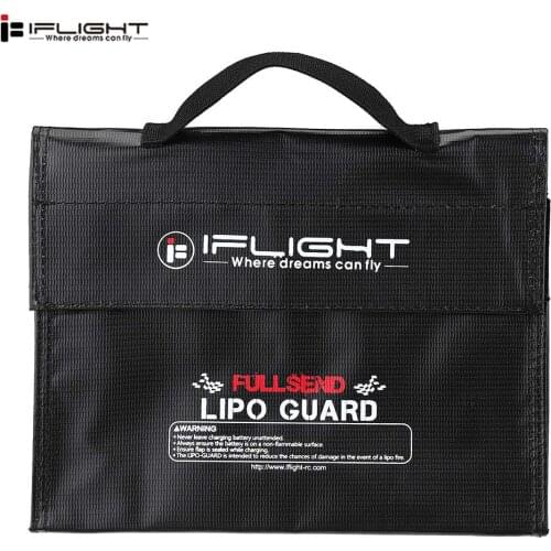 IFlight Fireproof Retardant RC LiPo Battery Pack Portable Explosion Proof Safety Bag 240X180X65mm for FPV RC Drone