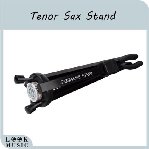 Portable Foldable Tenor Sax Bracket Tripod Standing Metal Leg Detachable For Tenor Saxophone