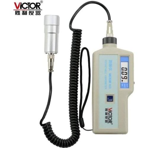 VICTOR 66B VC66B Hand Held low Frequency Vibrometer Pocketable Vibration Meter Vibration Analysis Instrument
