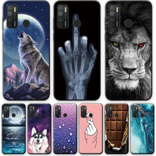 For Tecno Spark 5 Case Tecno Spark 5 Pro Soft TPU Phone Case For Tecno Camon 15 Air Silicone Back Cover For Tecno Camon 15 Shell