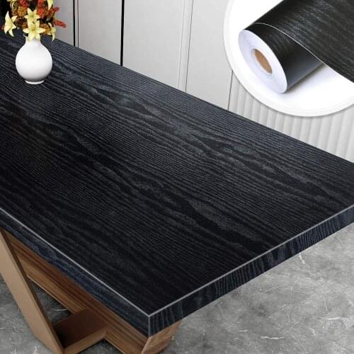 Waterproof Thickening 3D Wood Wallpaper Self Adhesive Wall Stickers Living Room Kitchen Cabinet Furniture wall papers home decor