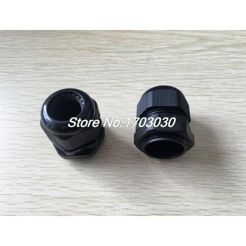 5Pcs Waterproof Fixing Gland Connector PG16 for 10-14mm Dia Cable Wire