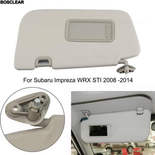 1pc Gray OEM 92011FG032ME For Subaru Impreza WRX ST 2008 2009 2010 2011 2012 2013 2014 WRX STi Driver Left Sun Visor Mirror