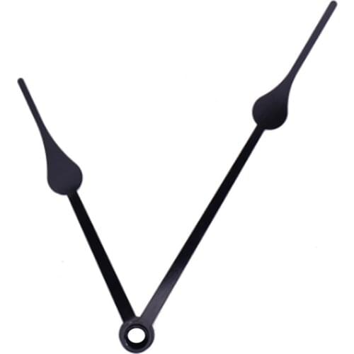 10pcs Black Wall Clock Pointer Clock Watch Kit Accessories metal needle pointer large wall clocks Quartz