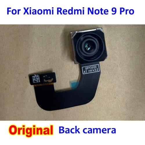 100% Original Big Rear Back Camera For Xiaomi Redmi Note 9 Pro Note9 Pro Main Camera Module Phone Flex Cable Replacement