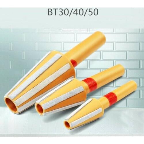 2PC Milling Machine Parts Leather Cleaning Rod For BT40 Drill Chuck Tool Handle