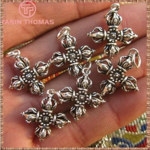 Diy Jewelry Accessories,23*20MM Zinc Alloy charms Buddhist instruments 20PCS