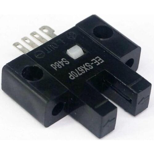 5PCS PNP DC5-24V 50mA Slotted Optical Switch EE-SX670P 5MM Photoelectric sensor