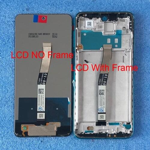 6.67" Original For Xiaomi Redmi Note 9S LCD Display Screen+Touch Screen Digitizer For Redmi Note 9 Pro Max/ 9 Pro