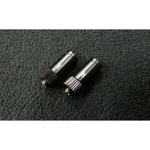 Free shipping 20 pair 40pcs DIY Straight DIY XLR Earphone Pin Adapter For JH AUDIO JH24 Roxanne 24 Iriver AK