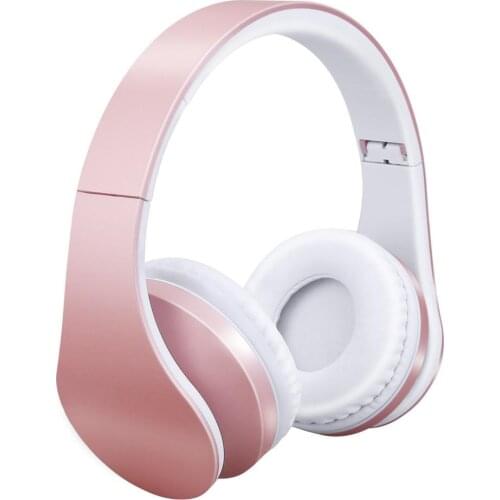 Over Ear Wireless LED Indicator Bluetooth Stereo Music Headphones Sports Headset