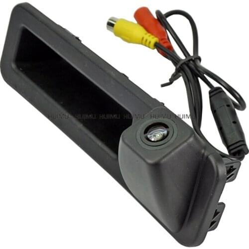 CCD HD Dynamic trajectory car Rear Camera for BMW trunk handle camera for BMW X1 BMW 3 series 2018 rearview reverse camera