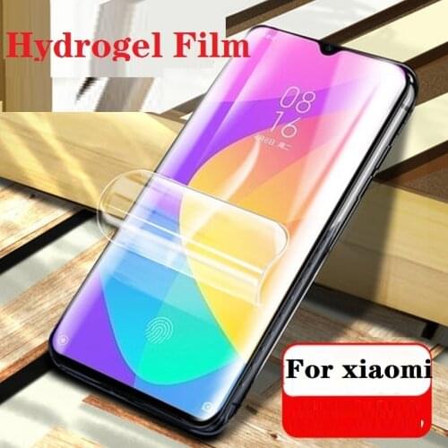 9D Hydrogel Film For Xiaomi Redmi 9 9A 9C 8 8A 7 7A Screen Protector Redmi 10X Note 8 8T 7 9S 9 Pro Max Protective