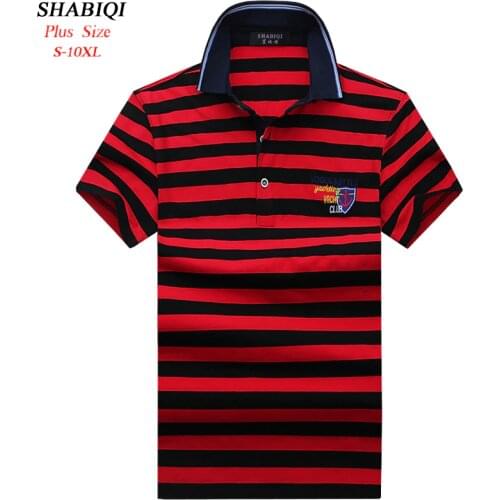 SHABIQI Classic Brand Men shirt Men Polo Shirt Men Short Sleeve Polos Shirt T Designer Polo Shirt Plus Size 6XL 7XL 8XL 9XL 10XL