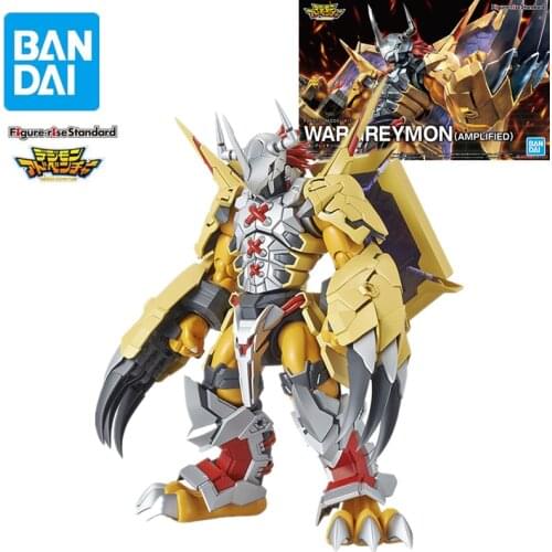 Originele Bandai Figuur-Rise Standaard Digimon Adventure Wargreymon (Versterkt) Standaard Montage Model Kit Speelgoed Gift
