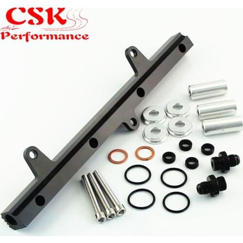 Fits For Nissan 240SX 89-94 S13 SR20DET SR20 Engine Aluminium Top Feed Fuel Rail Kit Black / Blue / Red