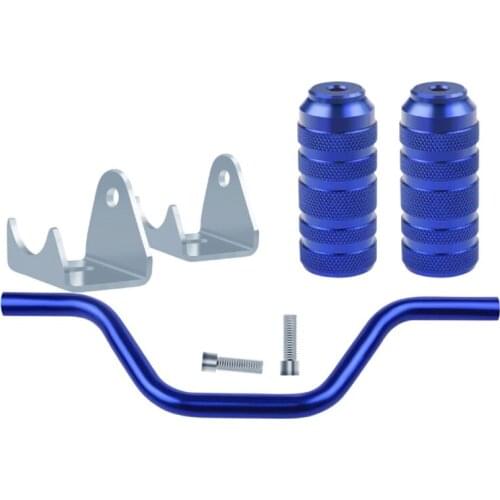 Motorcycle Universal Foot Pegs Aluminium Alloy Folding Footrest Wearproof Rear Pedals Motorcycle Accessories