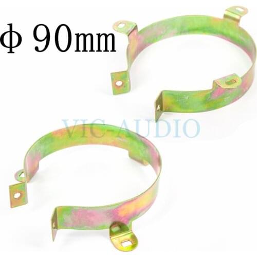 2Pieces Durable Capacitance Bracket Clamp Holder Clap 65MM 75MM 90MM Mounting Clip Surface Plating Zinc Free Shipping