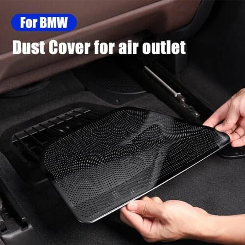 2pcs Air Conditioning Outlet Anti-Dust Cover Shell Under the Seat for BMW 5 Series G30 G38 2018-2020 Car Interior Accessories