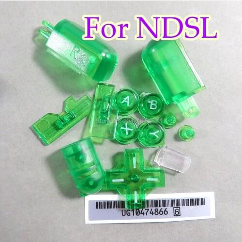 50sets Replacement A B X Y L R D Pad Cross Button Full Button Set For DS Lite NDSL Buttons For Nintend DS Lite For NDSL Console