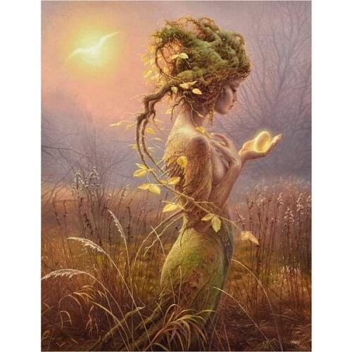 5d Paint With Diamonds DIY Home Decor Full Square/Round Diamond Painting Women Mosaic Classical Art Works Handicraft Gift WG2267