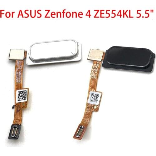 Home Button FingerPrint Touch ID Sensor Flex Cable Ribbon For ASUS Zenfone 4 ZE554KL 5.5" Replacement Parts