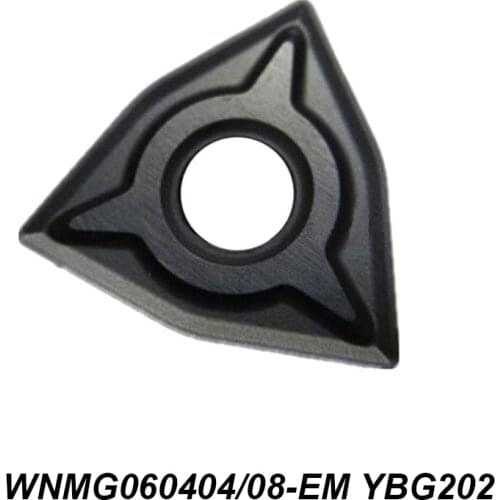 Original WNMG 060404 060408 WNMG060404-EM WNMG060408-EM YBG202 Tool Holder For External Machining Turning Tool Of CNC Carbide