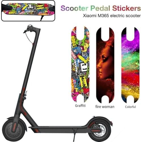 DIY Scooter Pedal Footboard Tape Sandpaper Sticker For M365 Electric Skateboard Anti-slip Protective Skate Stickers