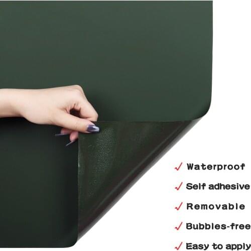 Thicken Skin Feeling Wallpaper Self-adhesive Solid Color Wear-resistant Wall Stickers Living Room Bedroom Background Decor Films