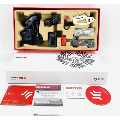 SRAM GX Eagle AXS 12s, rear shunt + shift lever + battery+tool+charger+cable Wireless electronic transmission system