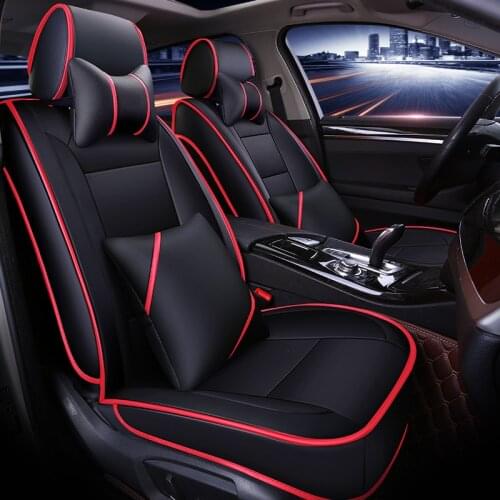 FLASH MAT Universal leather Auto car seat cover For subaru forester impreza xv outback car accessories seat covers styling