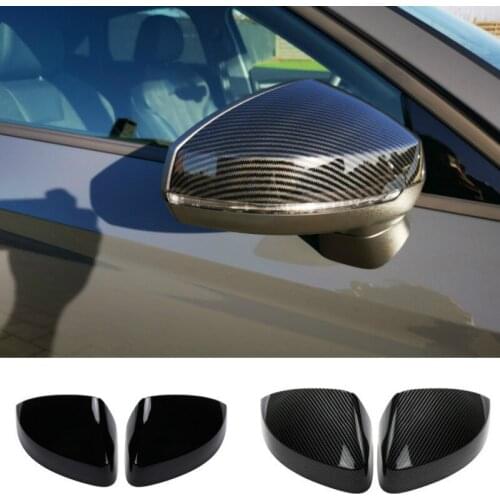 Replacement Side Mirror Cap Covers for Audi A3 S3 8V RS3 Glossy Pearl Black 2013 2014 2015 2016 2018 2017 2019