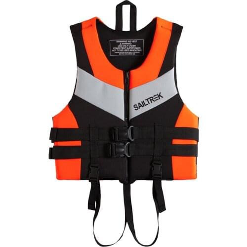 Water Sports Adult PFD for Boating Ski Vest No Sleeve Cloth