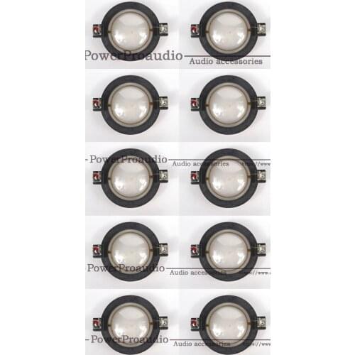 10 pcs /lots Hihq Quality Replacement Diaphragm CCAR Flat Wire For RCF ND1411 ND1411-M Diaphragm For CD1411, 8 Ohm 35.5mm