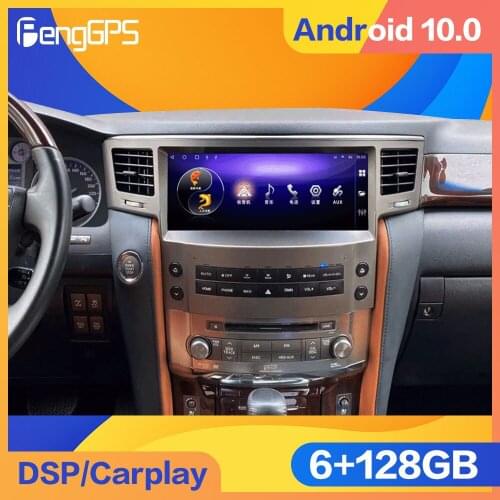 128G Android 10.0 For Lexus LX570 2007 - 2015 Carplay Car Multimedia Player GPS Navigation Auto Radio Stereo Video HeadUnit 2din
