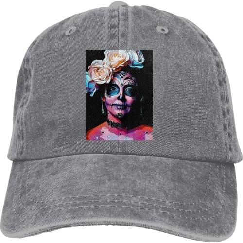 Day Of The Dead Dark The Baseball Cap Peaked capt Sport Unisex Outdoor Custom Mexican Sugar Skull Funny Hats