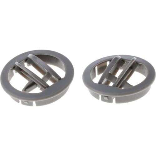 Two ABS Plastic RV Trailer Wall Side Roof A/C Air Conditioning Air Vent Ventilation Universal