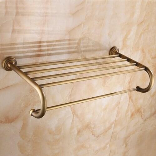 Bronze Color Bathroom Two Layer Towel Holder