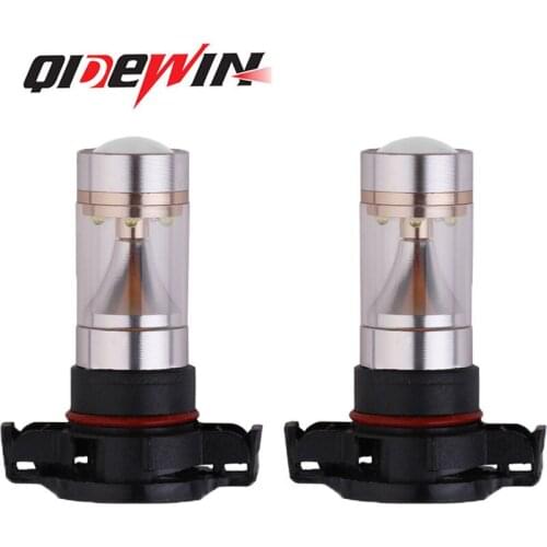 Hot selling H11 H8 9005 9006 3030 100W golden yellow anti fog lamp highlight 20 lamp