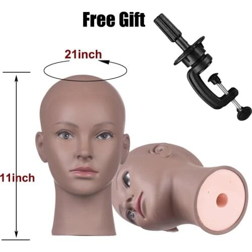 Wig Hat Female Mannequin Head Model Jewelry Display Cosmetology Manikin Wigs Glasses Cap Display Holder Stand Drop Shipping