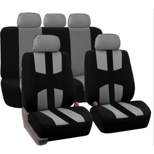 2017 Universal Car Seat Covers Only For All Car Back Seat Covers SUV Black+Red/Gray/Blue/Beige Breathable Material Free Shipping