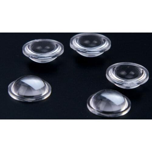 5PCS 10 14mm PMMA Plano Convex Lens Acrylic LED Flashlight Lenses Focal Length 12mm Plano-convex Focusing Lentes DIY Projector