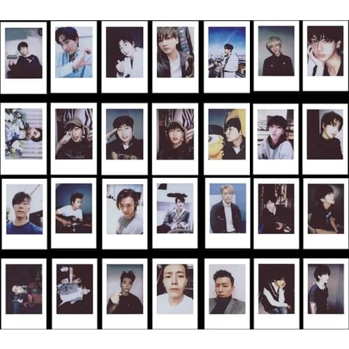 7pcs/set Super Junior Polaroid Cards photocard Self made k-pop SJ photo cards