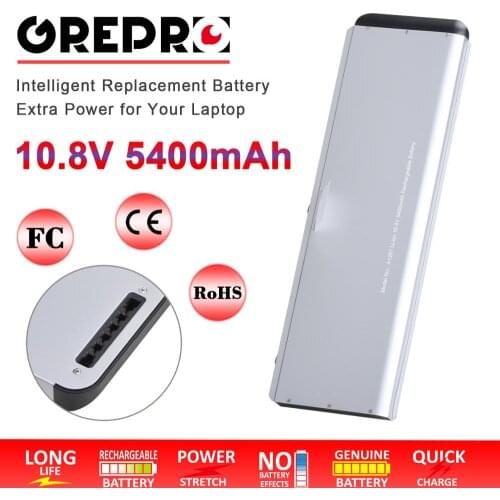 5400mAh A1281 A1286 Laptop Battery for Apple MacBook Pro 15 Inch (2008 Version) MB470LL / MB471LL / MB772 MB772LL