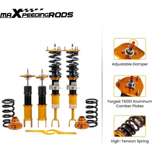 24 Ways Coilovers Suspension Shock Absorber For Nissan Fairlady 350Z Z33 G35 03-08 Adjustable Damper Height
