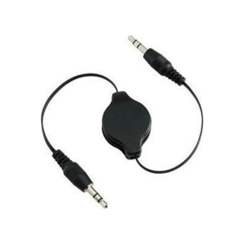 Audio cable telescopic Aux line 3.5mm male connector wire extension cord for car MP3 0.8m