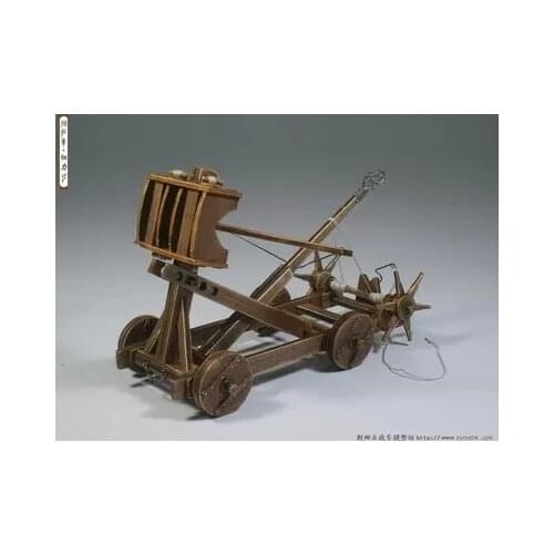 Free shipping The Age of Empires chariots model kit catapult wooden model