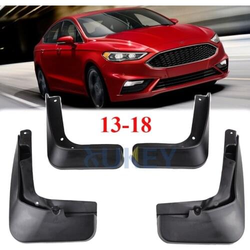 For Ford Fusion Mondeo 2013 2014 2015 2016 2017 2018 Set Molded Mud Flaps Splash Guards Mudguards Front Rear Fender